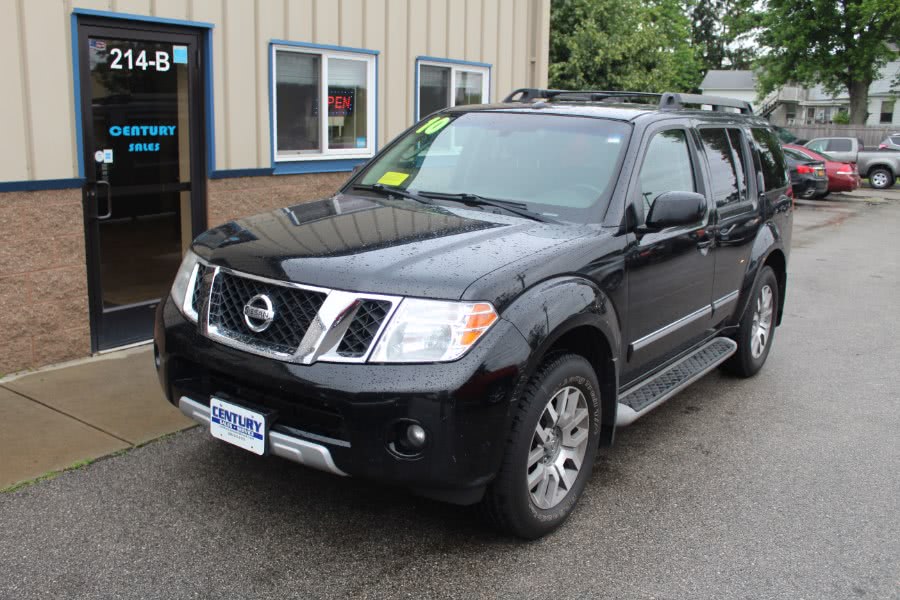 2010 Nissan Pathfinder 4WD 4dr V6 LE, available for sale in East Windsor, Connecticut | Century Auto And Truck. East Windsor, Connecticut
