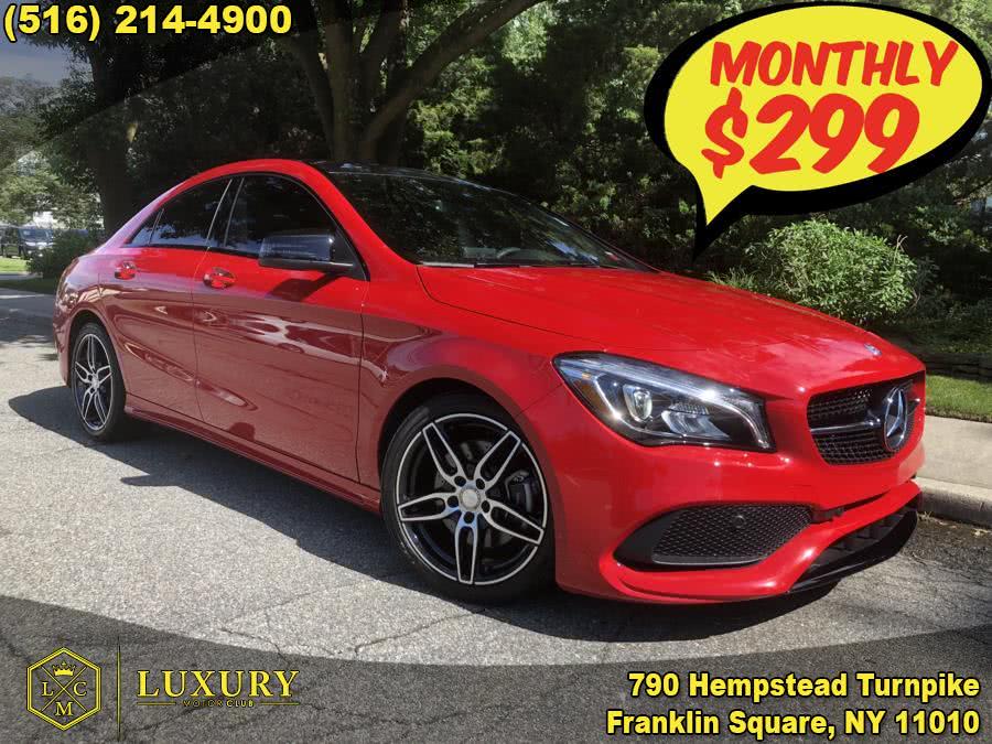 2017 Mercedes-Benz CLA-Class CLA250 4MATIC Coupe, available for sale in Franklin Square, New York | Luxury Motor Club. Franklin Square, New York