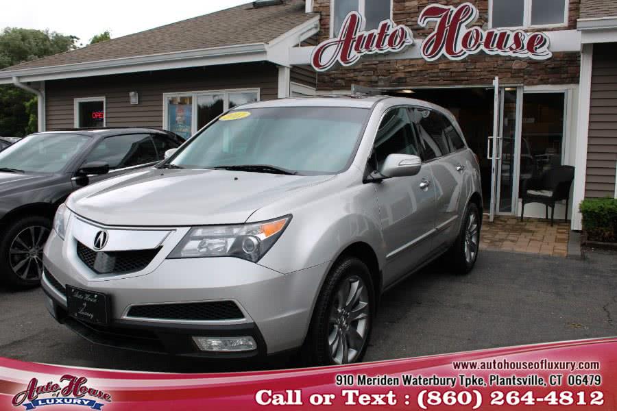 2011 Acura MDX AWD 4dr Advance Pkg, available for sale in Plantsville, Connecticut | Auto House of Luxury. Plantsville, Connecticut