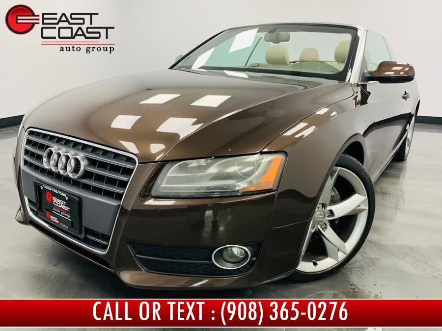 2012 Audi A5 2dr Cabriolet Auto FrontTrak 2.0T Premium Plus, available for sale in Linden, New Jersey | East Coast Auto Group. Linden, New Jersey