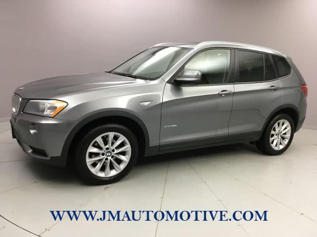 2013 BMW X3 AWD 4dr xDrive28i, available for sale in Naugatuck, Connecticut | J&M Automotive Sls&Svc LLC. Naugatuck, Connecticut