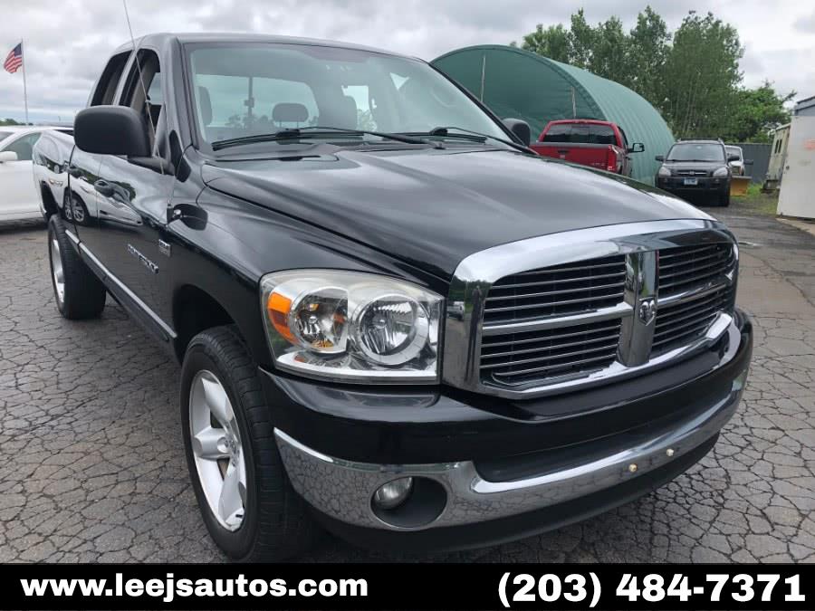 2007 Dodge Ram 1500 4WD Quad Cab 140.5" SLT, available for sale in North Branford, Connecticut | LeeJ's Auto Sales & Service. North Branford, Connecticut