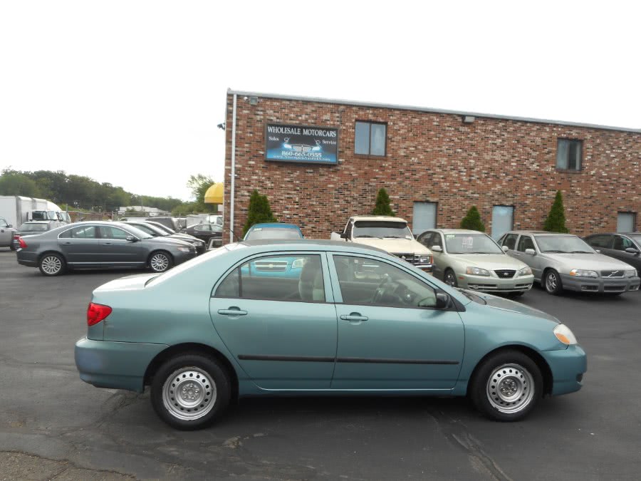 2006 Toyota Corolla 4dr Sdn CE Auto, available for sale in Newington, Connecticut | Wholesale Motorcars LLC. Newington, Connecticut