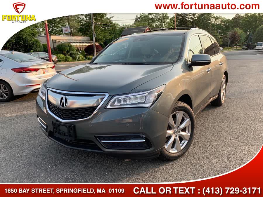 2016 Acura MDX Advance Package, available for sale in Springfield, Massachusetts | Fortuna Auto Sales Inc.. Springfield, Massachusetts
