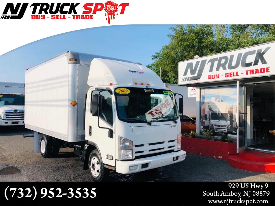 2009 ISUZU NPR 14 FEET DRY BOX V8 GASOLINE, available for sale in South Amboy, New Jersey | NJ Truck Spot. South Amboy, New Jersey