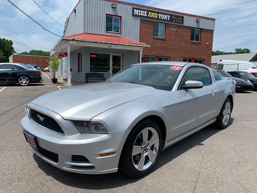 2013 Ford Mustang 2dr Cpe V6, available for sale in South Windsor, Connecticut | Mike And Tony Auto Sales, Inc. South Windsor, Connecticut