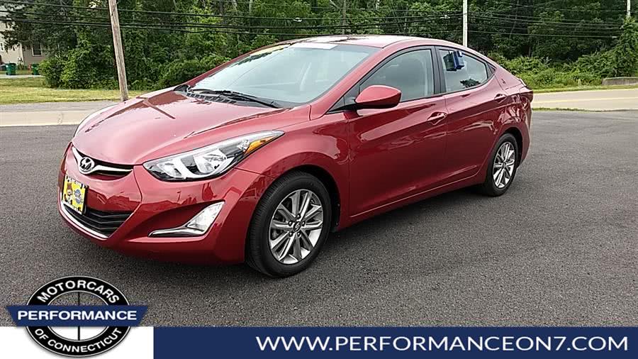 2015 Hyundai Elantra 4dr Sdn Auto Limited, available for sale in Wilton, Connecticut | Performance Motor Cars Of Connecticut LLC. Wilton, Connecticut