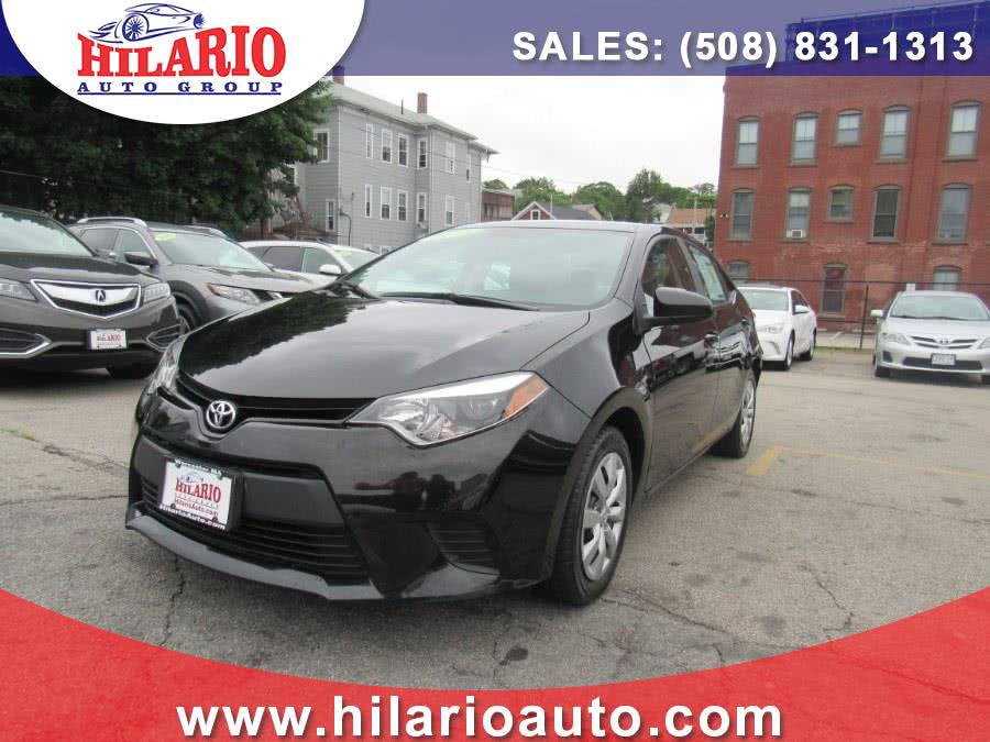 2014 Toyota Corolla 4dr Sdn CVT LE, available for sale in Worcester, Massachusetts | Hilario's Auto Sales Inc.. Worcester, Massachusetts