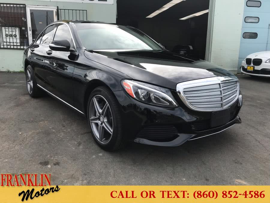2015 Mercedes-Benz C-Class 4dr Sdn C300 Sport 4MATIC, available for sale in Hartford, Connecticut | Franklin Motors Auto Sales LLC. Hartford, Connecticut