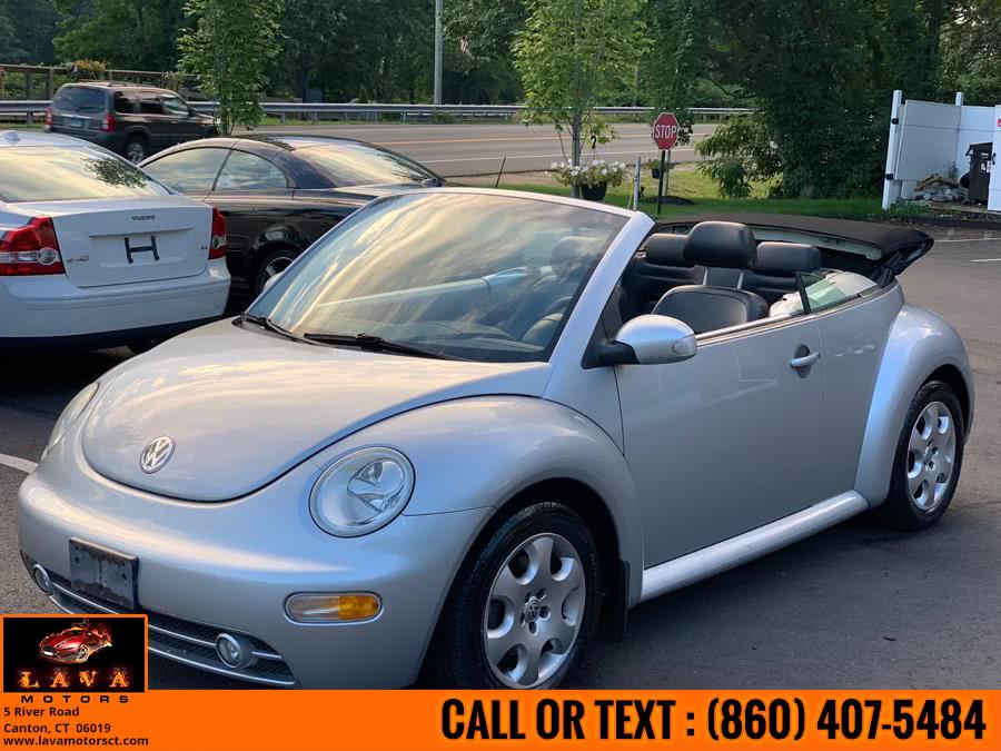 2003 Volkswagen New Beetle Convertible 2dr Convertible GLS Auto, available for sale in Canton, Connecticut | Lava Motors. Canton, Connecticut