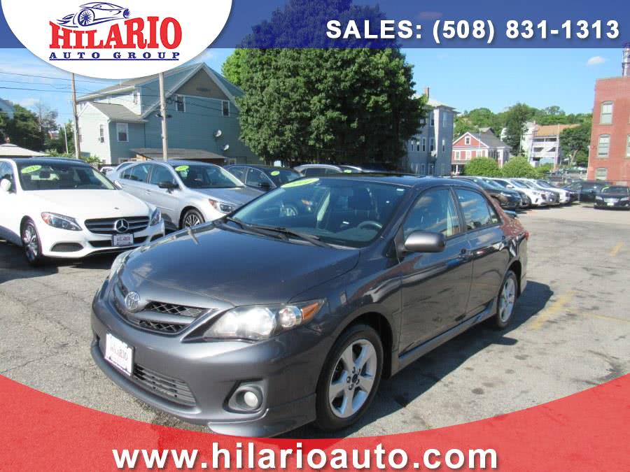2011 Toyota Corolla 4dr Sdn Auto S, available for sale in Worcester, Massachusetts | Hilario's Auto Sales Inc.. Worcester, Massachusetts