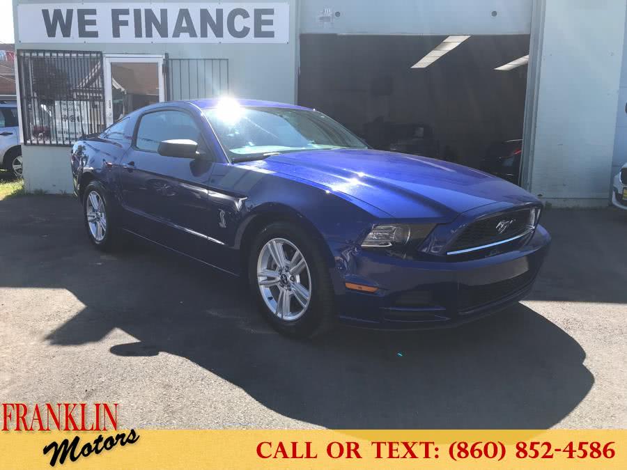 2014 Ford Mustang 2dr Cpe V6 Premium, available for sale in Hartford, Connecticut | Franklin Motors Auto Sales LLC. Hartford, Connecticut