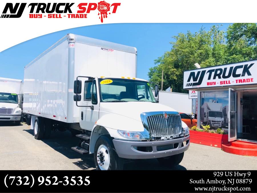 2018 INTERNATIONAL 4300 26 FEET DRY BOX + LIFT GATE + CUMMINS ENGINE, available for sale in South Amboy, New Jersey | NJ Truck Spot. South Amboy, New Jersey
