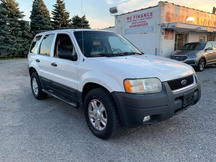 2004 Ford Escape 4dr 103" WB XLT 4WD, available for sale in Copiague, New York | Great Buy Auto Sales. Copiague, New York