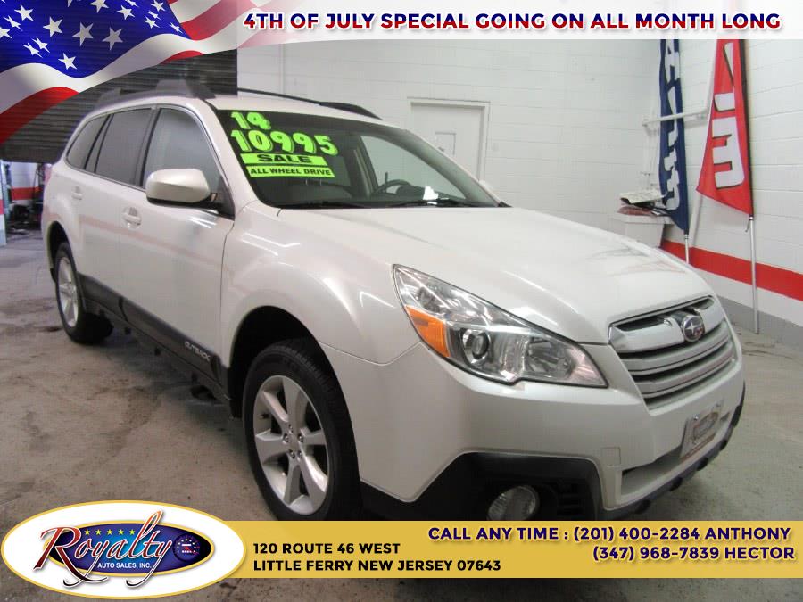 2014 Subaru Outback 4dr Wgn H4 Auto 2.5i Premium, available for sale in Little Ferry, New Jersey | Royalty Auto Sales. Little Ferry, New Jersey
