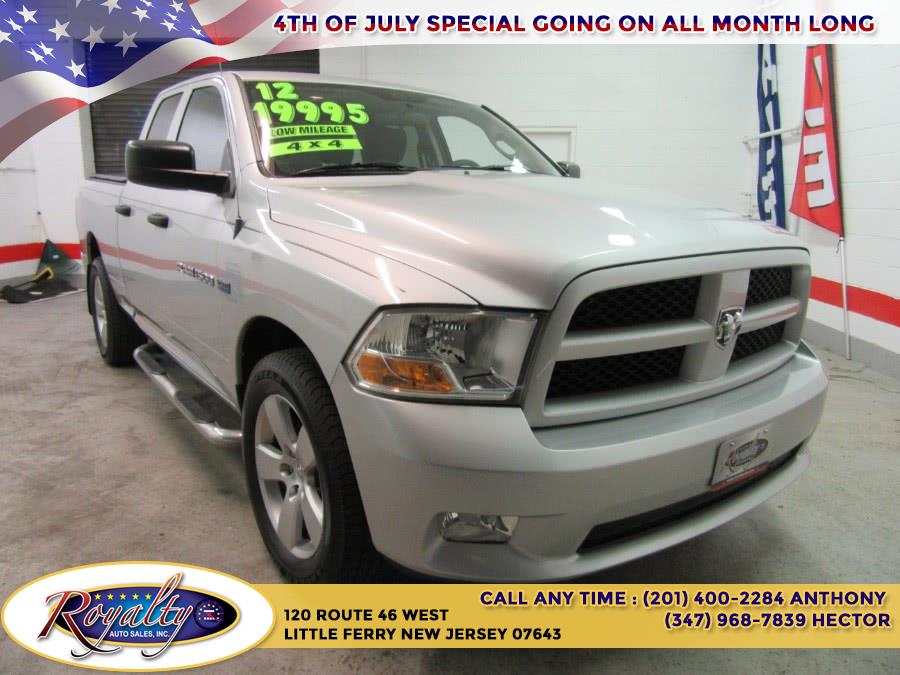 2012 Ram 1500 4WD Quad Cab 140.5" Express, available for sale in Little Ferry, New Jersey | Royalty Auto Sales. Little Ferry, New Jersey