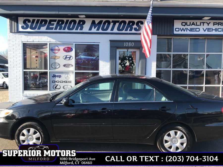 2004 Toyota Camry LE 4dr Sdn LE Auto (Natl), available for sale in Milford, Connecticut | Superior Motors LLC. Milford, Connecticut