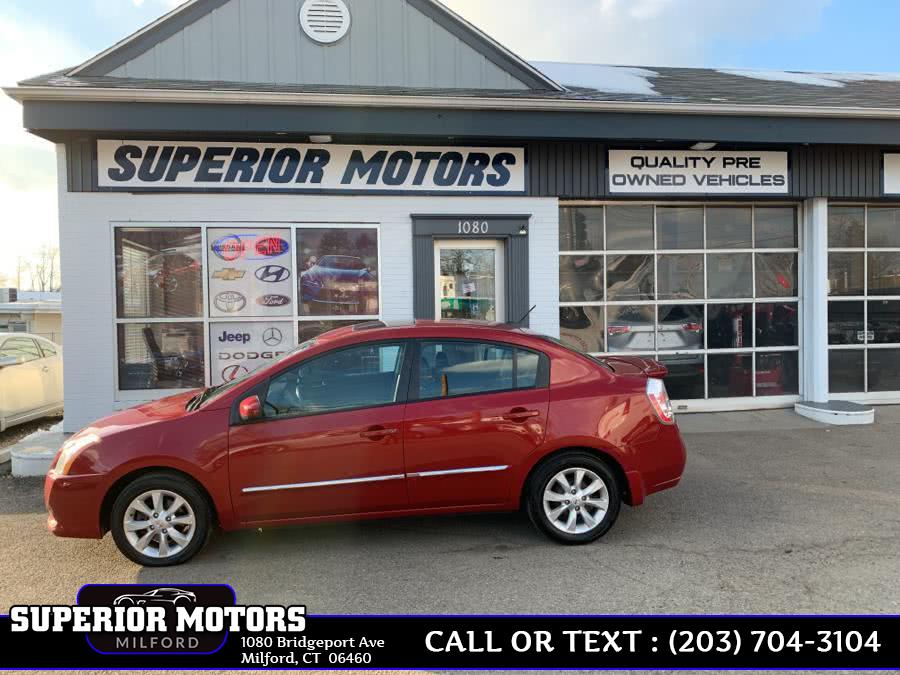 2012 Nissan Sentra SL 4dr Sdn I4 CVT 2.0 S, available for sale in Milford, Connecticut | Superior Motors LLC. Milford, Connecticut