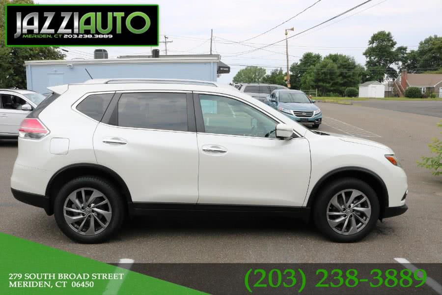 2015 Nissan Rogue AWD 4dr SL, available for sale in Meriden, Connecticut | Jazzi Auto Sales LLC. Meriden, Connecticut