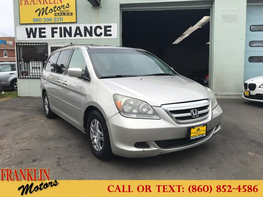 2007 Honda Odyssey 5dr EX-L, available for sale in Hartford, Connecticut | Franklin Motors Auto Sales LLC. Hartford, Connecticut