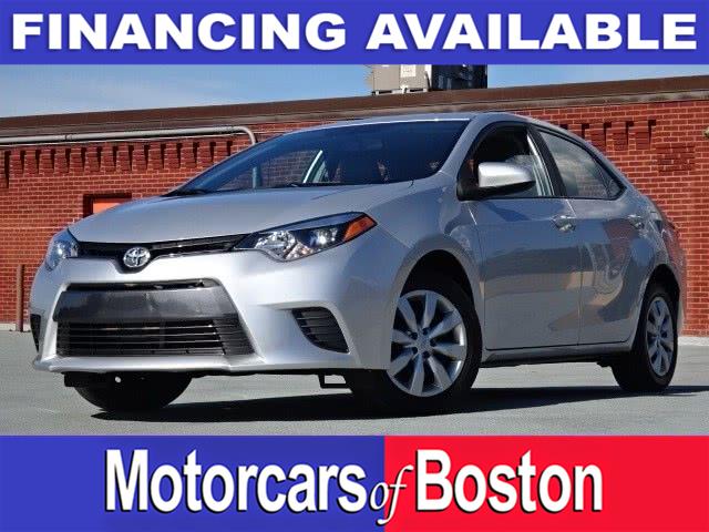 2016 Toyota Corolla 4dr Sdn CVT LE (Natl), available for sale in Newton, Massachusetts | Motorcars of Boston. Newton, Massachusetts