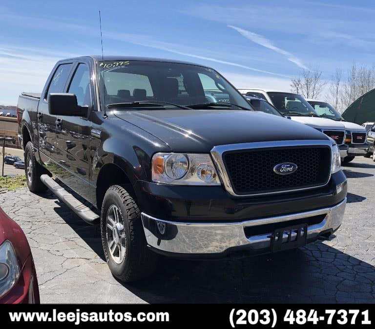 2008 Ford F-150 4WD SuperCrew 139" XLT, available for sale in North Branford, Connecticut | LeeJ's Auto Sales & Service. North Branford, Connecticut
