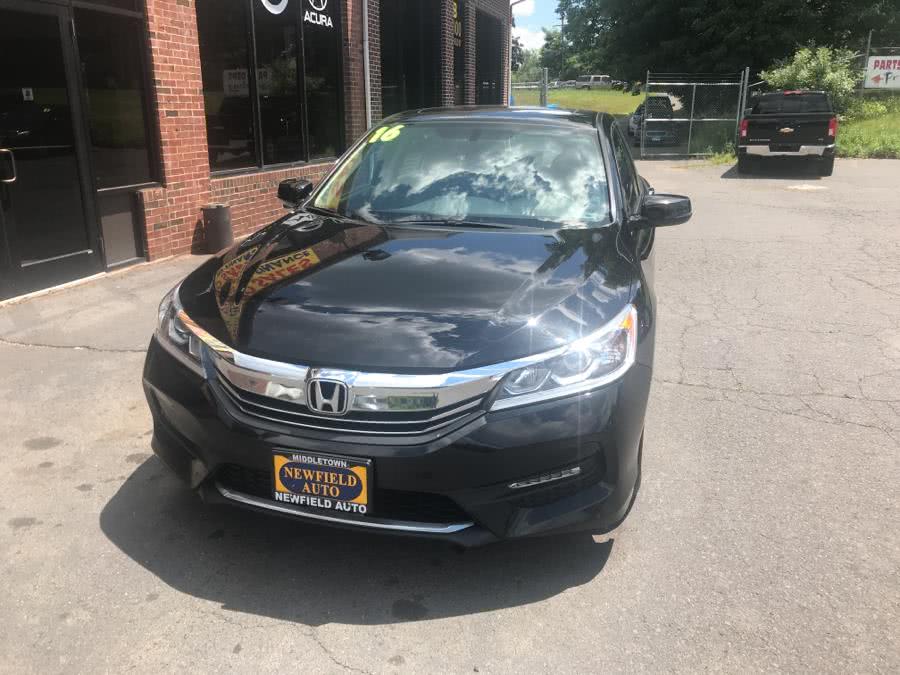 2016 Honda Accord Sedan 4dr V6 Auto EX-L, available for sale in Middletown, Connecticut | Newfield Auto Sales. Middletown, Connecticut