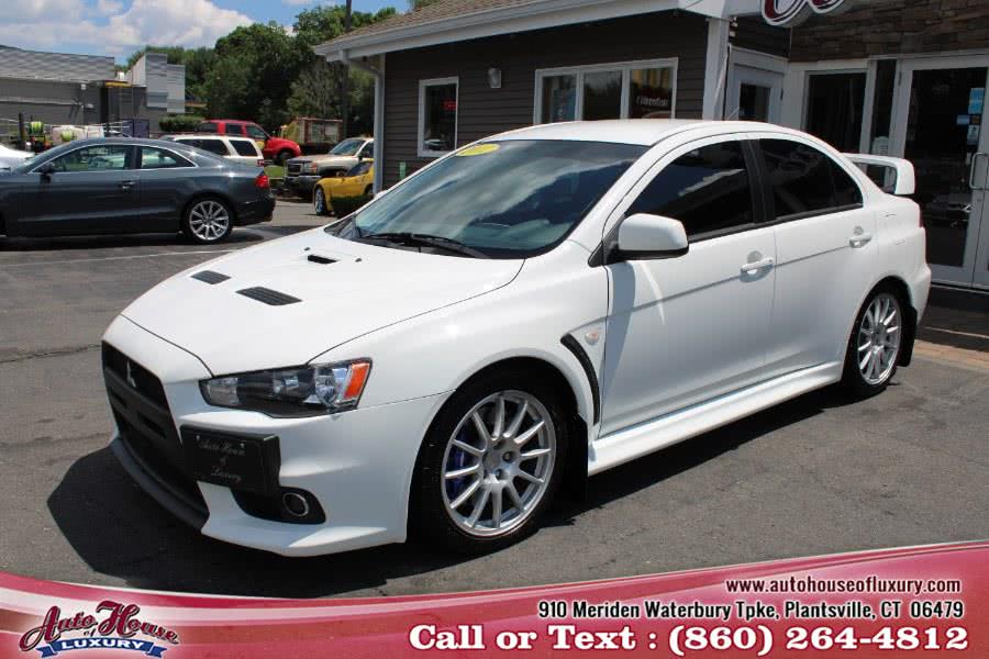 2011 Mitsubishi Lancer 4dr Sdn Man Evolution GSR AWD, available for sale in Plantsville, Connecticut | Auto House of Luxury. Plantsville, Connecticut