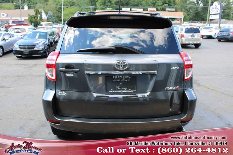 2011 Toyota RAV4 4WD 4dr 4-cyl 4-Spd AT Sport (Natl), available for sale in Plantsville, Connecticut | Auto House of Luxury. Plantsville, Connecticut 2011 Toyota RAV4 4WD 4dr 4-cyl 4-Spd AT Sport (Natl), available for sale in Plantsville, Connecticut | Auto House of Luxury. Plantsville, Connecticut