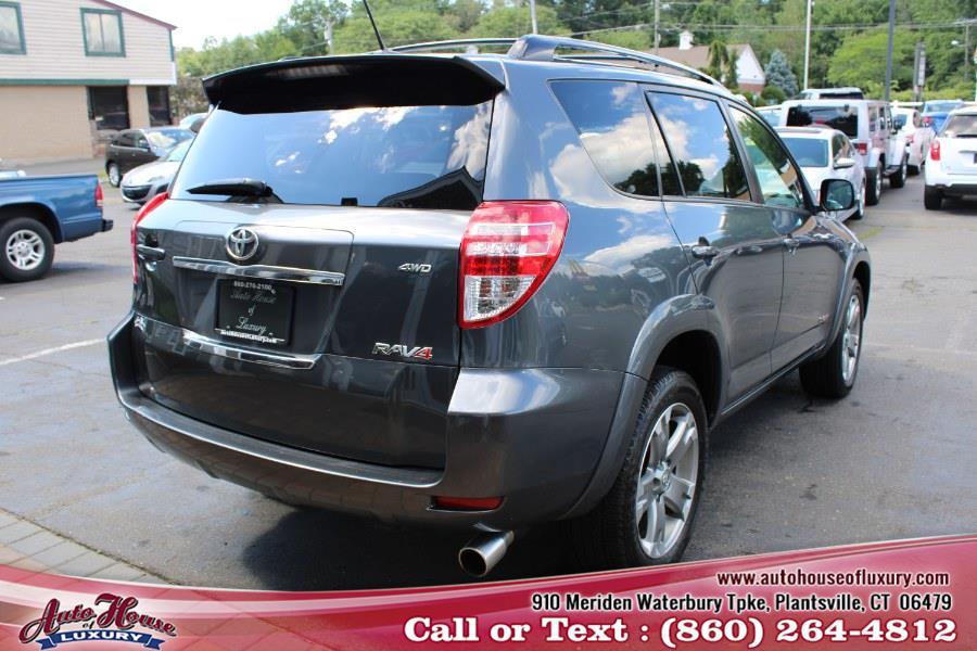 2011 Toyota RAV4 4WD 4dr 4-cyl 4-Spd AT Sport (Natl), available for sale in Plantsville, Connecticut | Auto House of Luxury. Plantsville, Connecticut 2011 Toyota RAV4 4WD 4dr 4-cyl 4-Spd AT Sport (Natl), available for sale in Plantsville, Connecticut | Auto House of Luxury. Plantsville, Connecticut