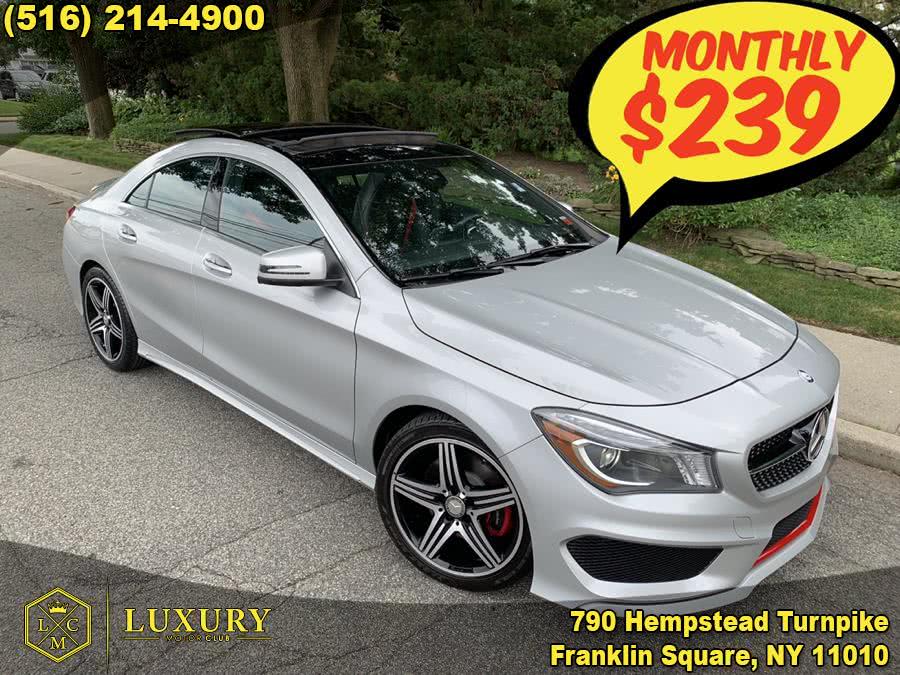 2016 Mercedes-Benz CLA-Class 4dr Sdn CLA 250 FWD, available for sale in Franklin Square, New York | Luxury Motor Club. Franklin Square, New York