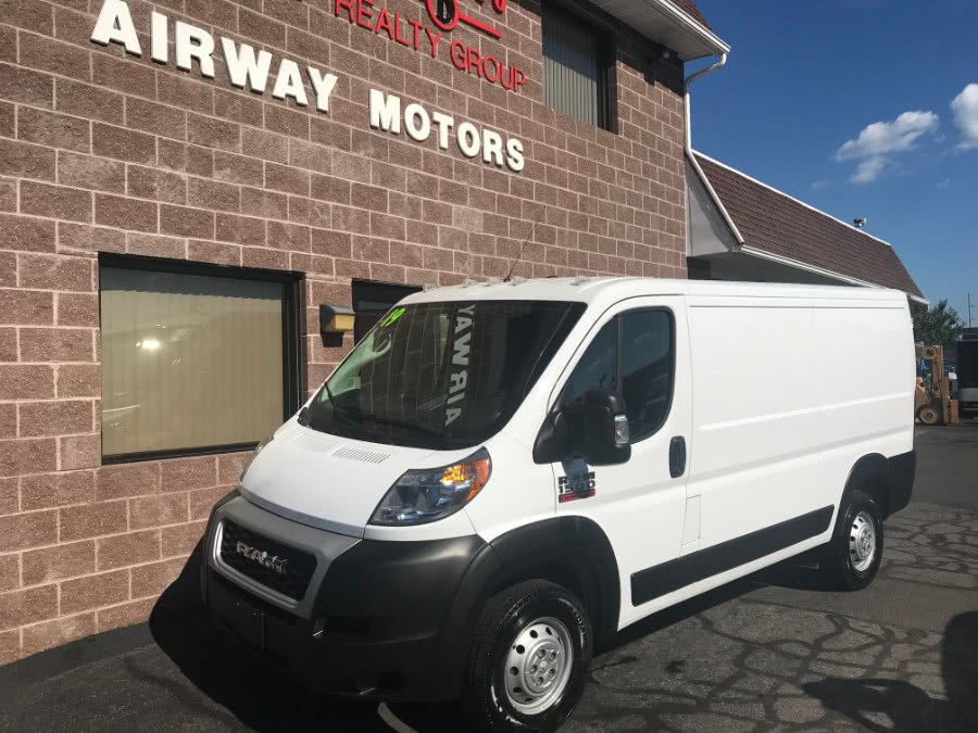 2019 Ram ProMaster Cargo Van 1500 Low Roof 136" WB, available for sale in Bridgeport, Connecticut | Airway Motors. Bridgeport, Connecticut 2019 Ram ProMaster Cargo Van 1500 Low Roof 136" WB, available for sale in Bridgeport, Connecticut | Airway Motors. Bridgeport, Connecticut