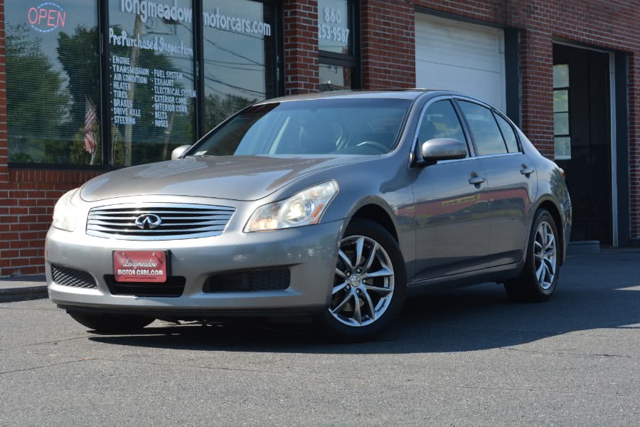 2008 Infiniti G35 Sedan 4dr x AWD, available for sale in ENFIELD, Connecticut | Longmeadow Motor Cars. ENFIELD, Connecticut