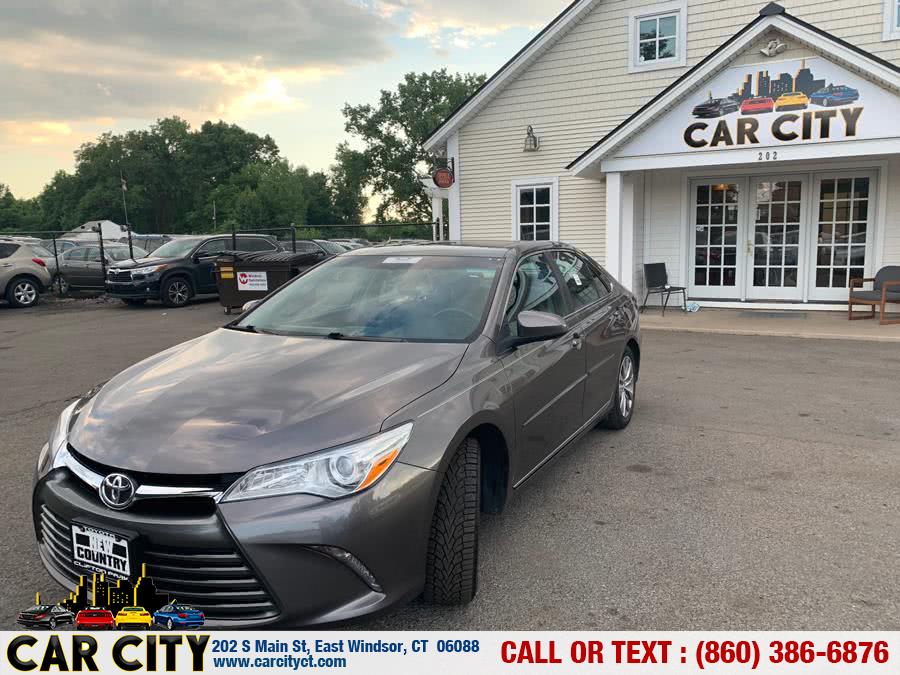2016 Toyota Camry 4dr Sdn I4 Auto XLE (Natl), available for sale in East Windsor, Connecticut | Car City LLC. East Windsor, Connecticut