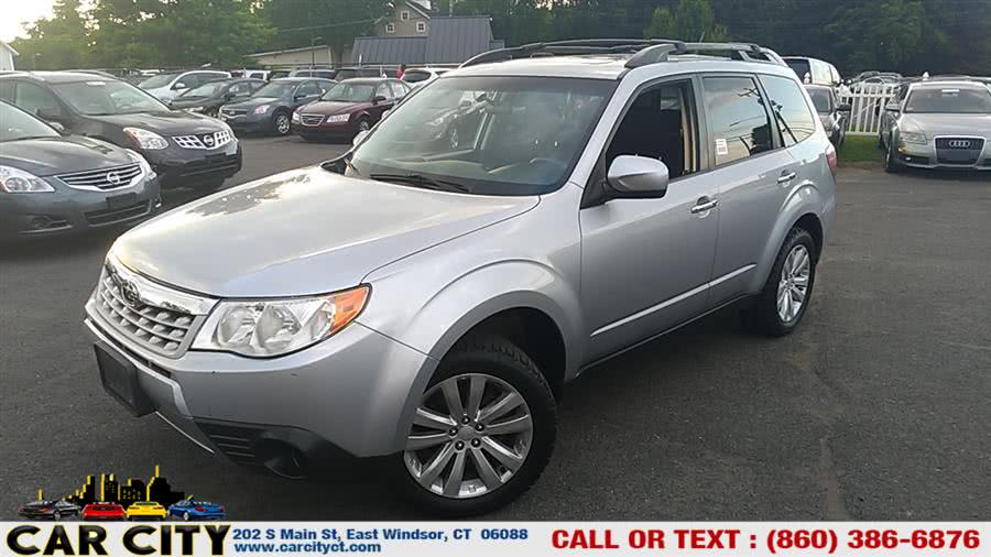 2012 Subaru Forester 4dr Man 2.5X Premium, available for sale in East Windsor, Connecticut | Car City LLC. East Windsor, Connecticut