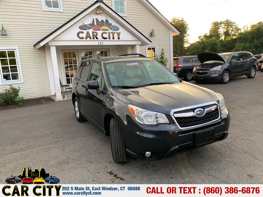 2015 Subaru Forester 4dr CVT 2.5i Limited PZEV, available for sale in East Windsor, Connecticut | Car City LLC. East Windsor, Connecticut