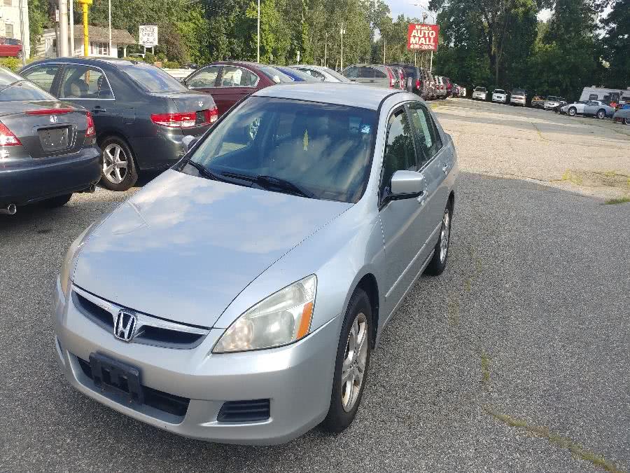 2006 Honda Accord Sdn LX SE AT, available for sale in Chicopee, Massachusetts | Matts Auto Mall LLC. Chicopee, Massachusetts