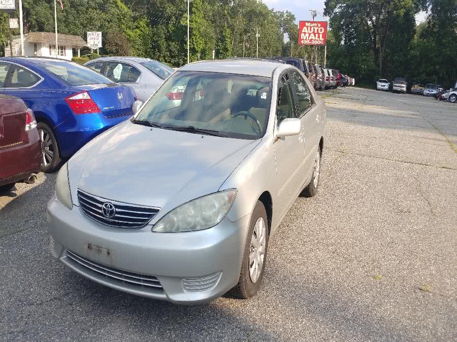 2005 Toyota Camry 4dr Sdn LE Auto (Natl), available for sale in Chicopee, Massachusetts | Matts Auto Mall LLC. Chicopee, Massachusetts