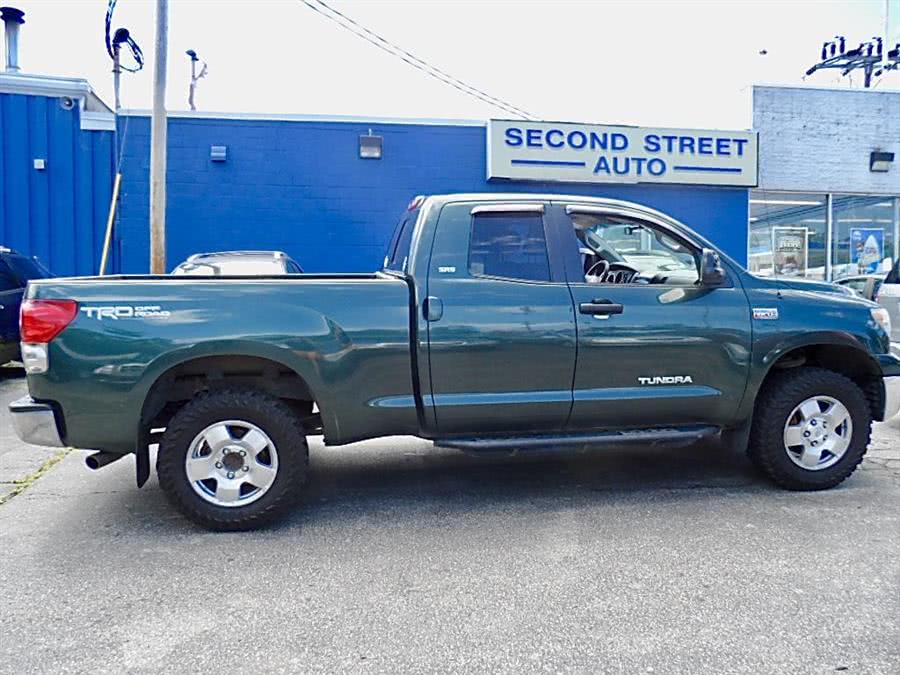 2007 Toyota Tundra SR5 FFV 4DR DOUBLE CAB 4WD SB, available for sale in Manchester, New Hampshire | Second Street Auto Sales Inc. Manchester, New Hampshire