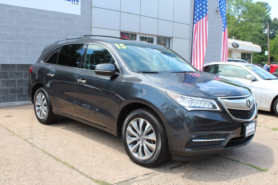 2015 Acura MDX SH-AWD 4dr Tech Pkg, available for sale in Manchester, Connecticut | Carsonmain LLC. Manchester, Connecticut
