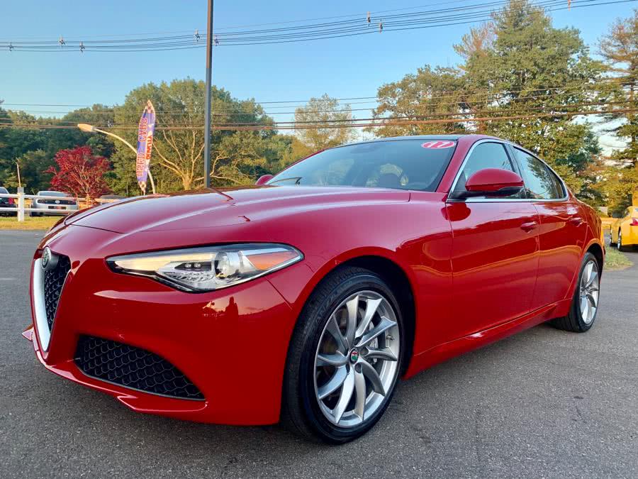 2017 Alfa Romeo Giulia AWD, available for sale in South Windsor, Connecticut | Mike And Tony Auto Sales, Inc. South Windsor, Connecticut