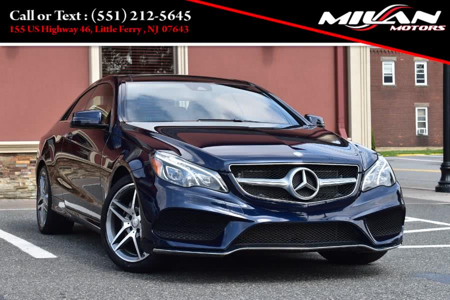 2016 Mercedes-Benz E-Class 2dr Cpe E 400 4MATIC, available for sale in Little Ferry , New Jersey | Milan Motors. Little Ferry , New Jersey