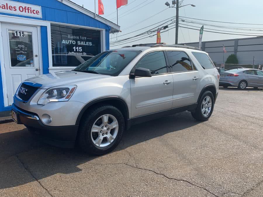 2012 GMC Acadia AWD 4dr SLE, available for sale in Stamford, Connecticut | Harbor View Auto Sales LLC. Stamford, Connecticut