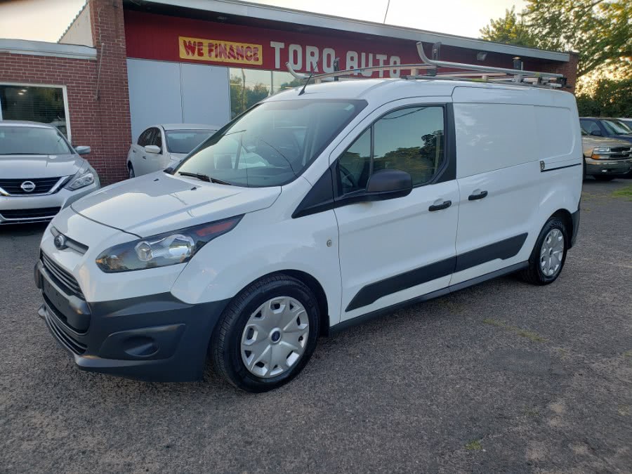 2017 Ford Transit Connect Van XLT LWB w/Rear Cargo Doors W/ Shelvese & Roof Rack, available for sale in East Windsor, Connecticut | Toro Auto. East Windsor, Connecticut