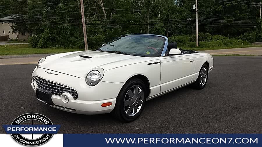 2002 Ford Thunderbird 2dr Convertible Premium, available for sale in Wilton, Connecticut | Performance Motor Cars Of Connecticut LLC. Wilton, Connecticut