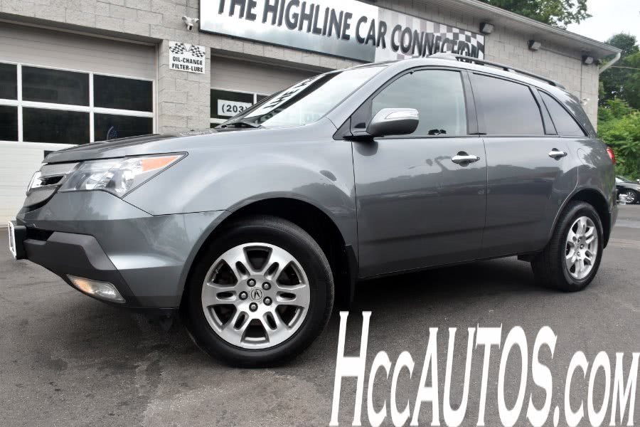 2008 Acura MDX 4WD 4dr Tech/Pwr Tail Gate, available for sale in Waterbury, Connecticut | Highline Car Connection. Waterbury, Connecticut