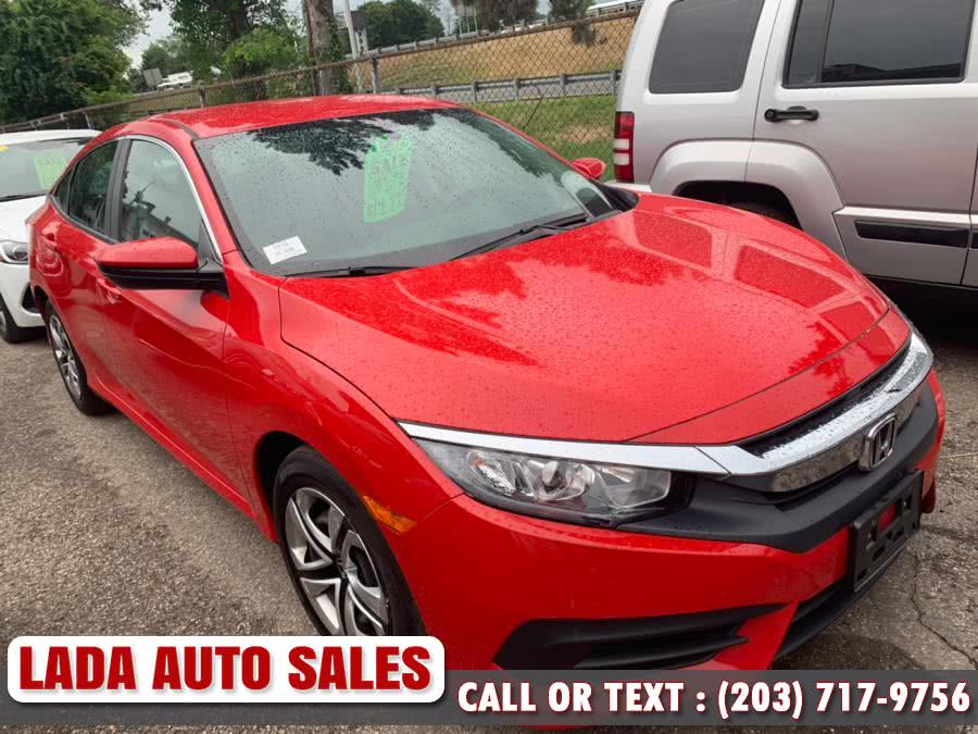 2016 Honda Civic Sedan 4dr CVT LX, available for sale in Bridgeport, Connecticut | Lada Auto Sales. Bridgeport, Connecticut 2016 Honda Civic Sedan 4dr CVT LX, available for sale in Bridgeport, Connecticut | Lada Auto Sales. Bridgeport, Connecticut