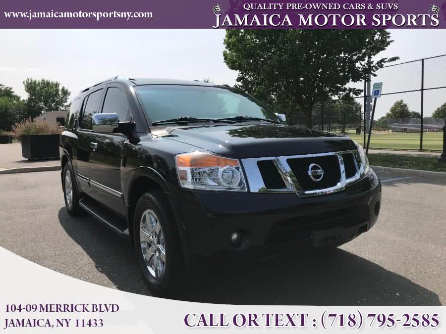 2012 Nissan Armada 4WD 4dr Platinum, available for sale in Jamaica, New York | Jamaica Motor Sports . Jamaica, New York