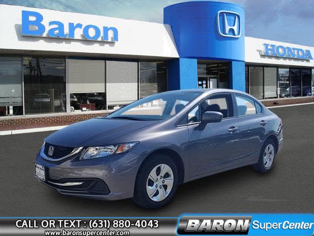 2015 Honda Civic Sedan 4dr CVT LX, available for sale in Patchogue, New York | Baron Supercenter. Patchogue, New York