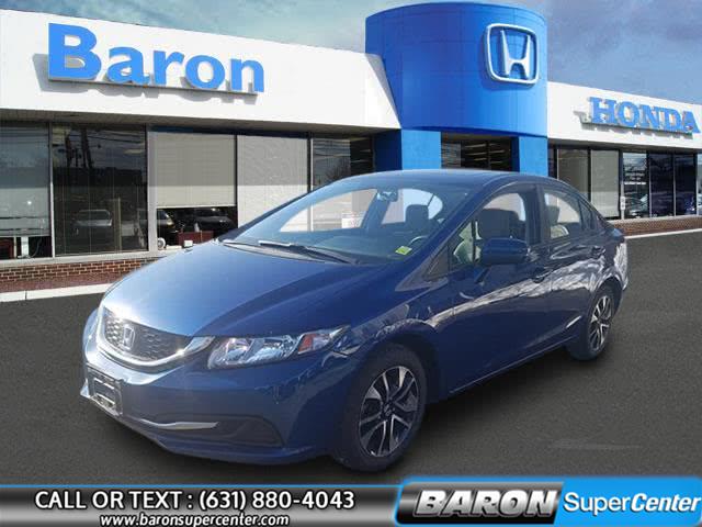 2015 Honda Civic Sedan 4dr CVT EX, available for sale in Patchogue, New York | Baron Supercenter. Patchogue, New York
